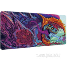 Коврик 90х40см Dragon Hyperbeast Counter-Strike 2 для мыши кс