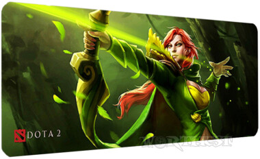 Килимок 90х40см Windranger Dota 2 великий для миші Ліріель Врка Дота
