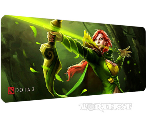Коврик 90х40см Windranger Dota 2 большой для мыши Лирыэль Врка Дота