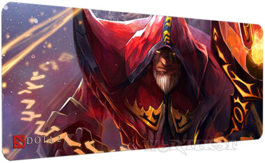 Килимок 90х40см Warclock Dota 2 великий для миші Варлок Дота