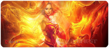 Килимок 80х30см Lina Dota 2 великий для миші Ліна Дота ігровий