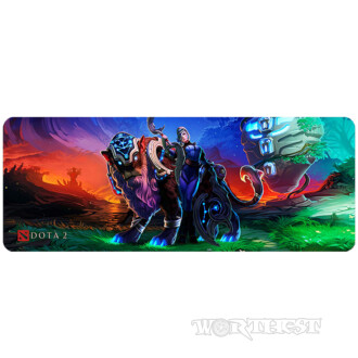 Большой коврик для мыши Luna 80х30 Луна Dota 2 мышки Дота игровой