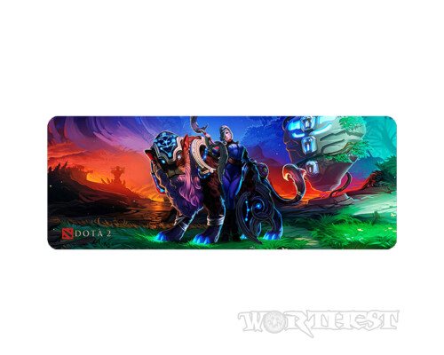 Большой коврик для мыши Luna 80х30 Луна Dota 2 мышки Дота игровой