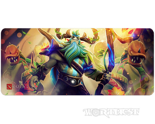Килимок 80х30см Фуріон з трентами Dota 2 великий для миші Nature's Prophet
