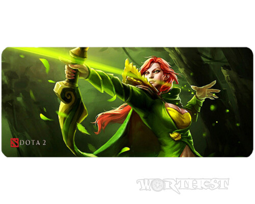 Килимок 80х30см Windranger Dota 2 великий для миші Ліріель Врка Дота