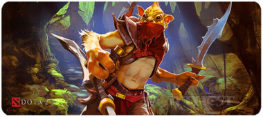 Килимок 80х30см Bounty Hunter Dota 2 великий для миші Баунті Хантер Дота