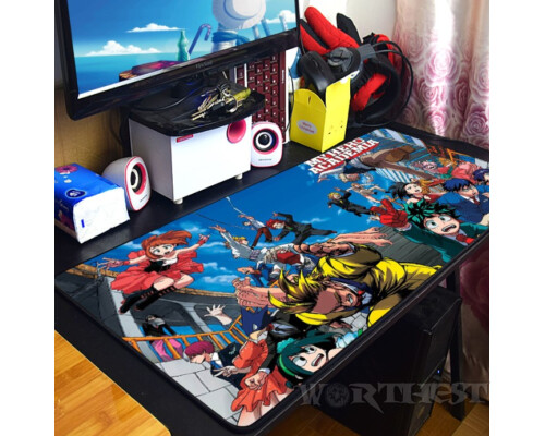 Великий килимок для миші My Hero Academia мишки Моя геройська академія