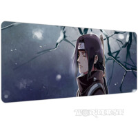 Коврик 90х40см Итачи Учиха Наруто для мыши Itachi Uchiha Naruto