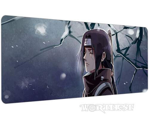 Коврик 90х40см Итачи Учиха Наруто для мыши Itachi Uchiha Naruto