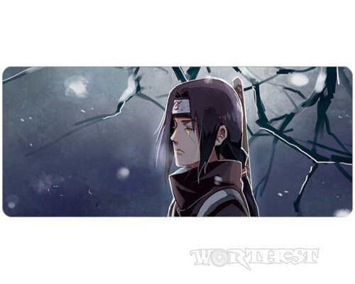 Коврик 80х30см Итачи Учиха Наруто для мыши Itachi Uchiha Naruto