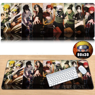 [80x30см] Великий килимок для миші "Колаж Героїв" NARUTO (Наруто) anime