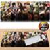 [80x30см] Великий килимок для миші "Колаж Героїв" NARUTO (Наруто) anime