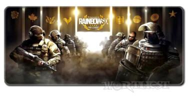 Игровой коврик Tom Clancy's Rainbow Six: Siege - Pro League шов 80х30!