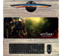 Большой коврик Ведьмак 2: Убийцы королей 80x30см Witcher 2 Шов мышки