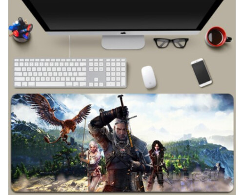 Килимок Геральт Цири Йенніфер The Witcher 3: Wild Hunt для миші Відьмак 3