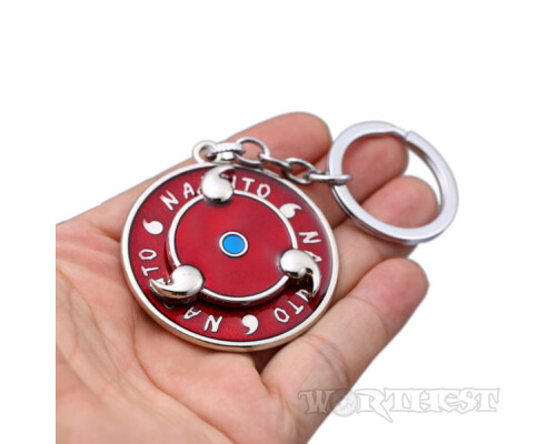 Брелок-спиннер Шаринган из Аниме Наруто Sharingan крутящийся