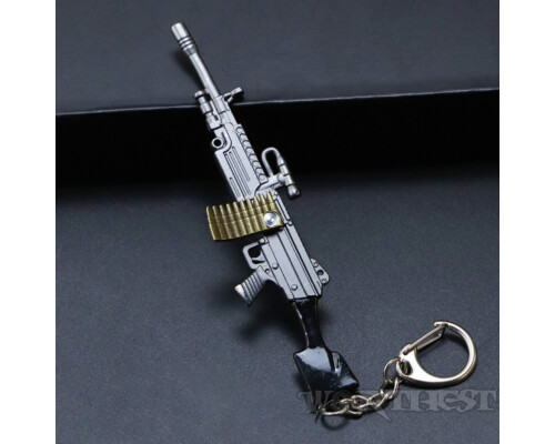 Брелок M249 Pubg модель пулемета 12см PlayerUnknown's Battlegrounds Пабг