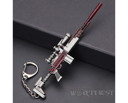 Брелок Mk14 EBR моделька PUBG Мк 14 моделька 12 см сталевий ПАБГ