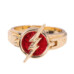 Кільце Флеш червона Блискавка Перстень DC Comics Flash Lightning