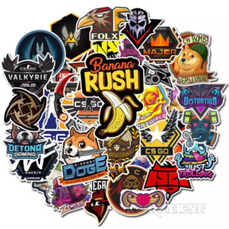 Наклейки 50шт/набор "Мастхев" CS:GO Counter-Strike: Global Offensive стикеры
