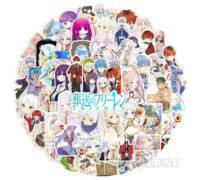 Наклейки Sousou no Frieren 50шт/набір Beyond Journey's End Фрірен стікери