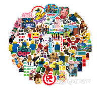 Наклейки Roblox 50шт/набір Роблокс вініл стікери пак ігрові сет