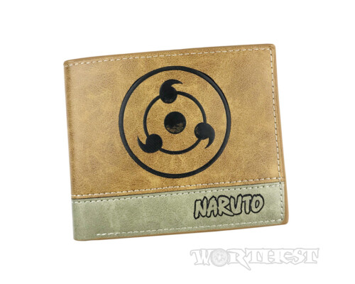 Кошелек Naruto с гравировкой Шарингана клана Учих аниме Наруто