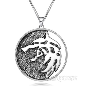 Медальон Ведьмака Геральта из сериала от Нетфликс The Witcher Netflix